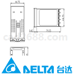 台达温控器图纸DWG格式