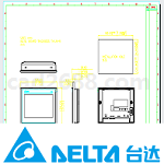 台达嵌入式运动控制器图纸DWG格式
