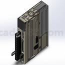 驱动器3D模型 SGDV驱动器设计实例solidworks设计proe设计格式