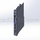 控制器3D设计 控制器设计实例solidworks格式proe格式STP格式